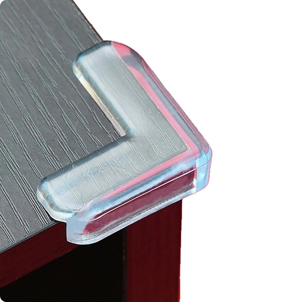 Corner guard/ safety lock installation