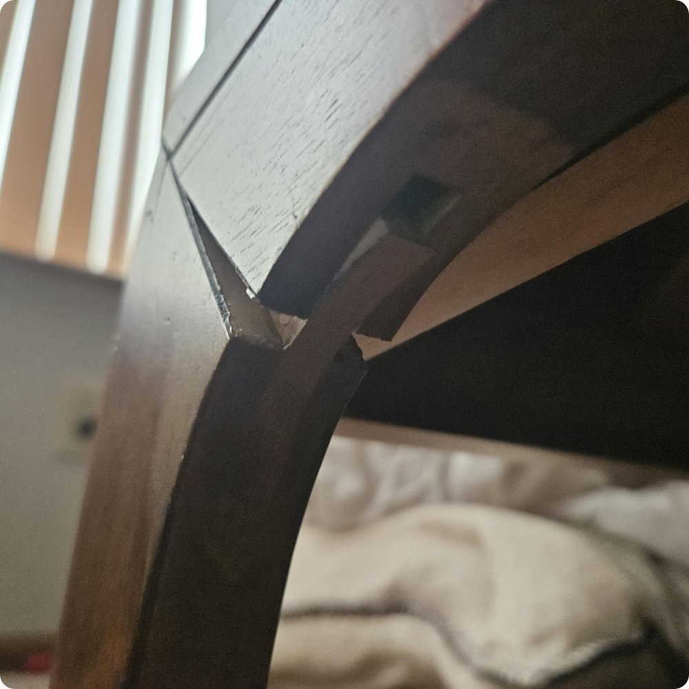 Bed legs/Headboard repair